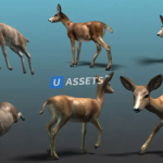 Screenshot #3 - Forest Animal - Deer & Moose Family Pack