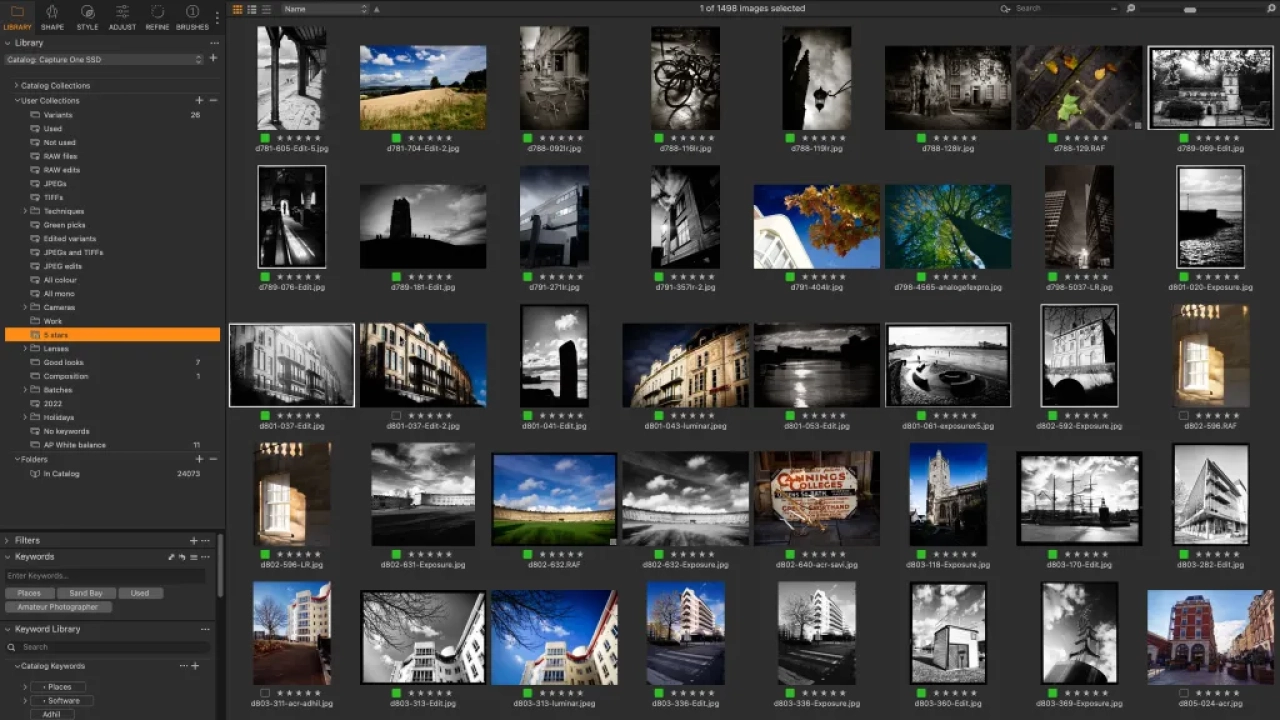 Screenshot #2 - Capture One 23 v16.4.3.2158 RePack