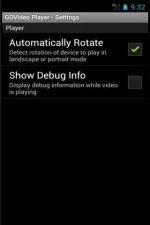 Screenshot #1 - GOVIDEO PLAYER 2.1.1