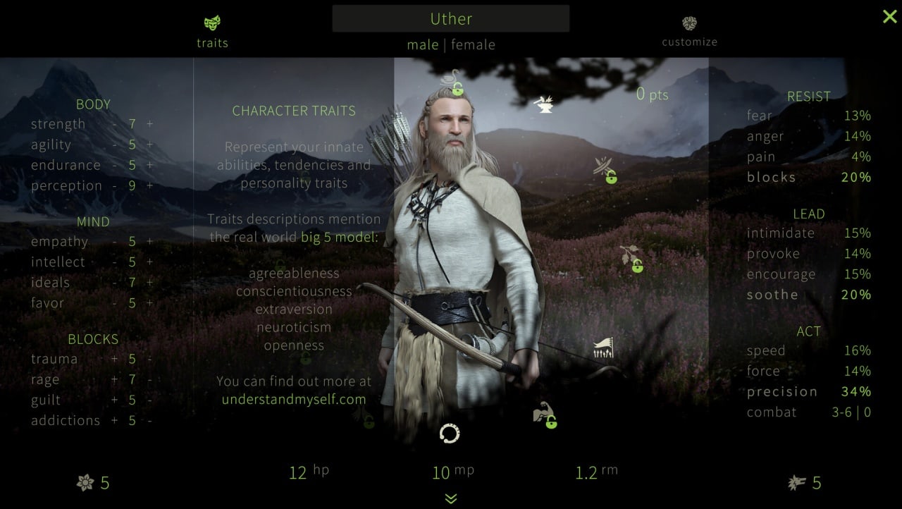 Screenshot #2 - Sacred Fire: A Role Playing Game