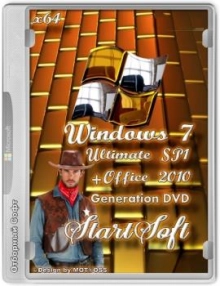 Windows 7 Максимальная SP1 x64 Plus Office 2010 StartSoft