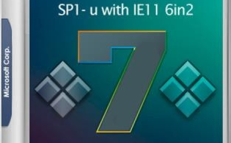 Windows 7 SP1-u with IE11 (2 x 3in1) - DG Win&Soft 2018.12 [2 образа: x64 и x86]