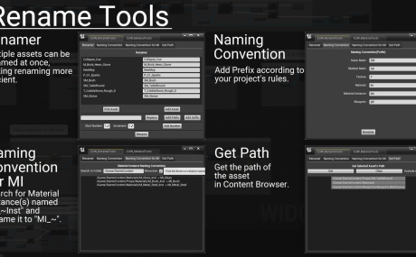 Editor Utility Collection UE5.1+