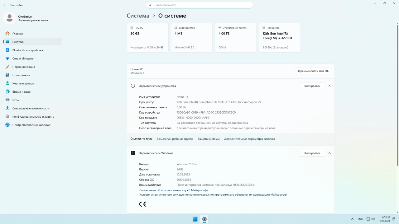 Screenshot #4 - Windows 11 Pro by OneSmiLe 24H2 build 26100.6584