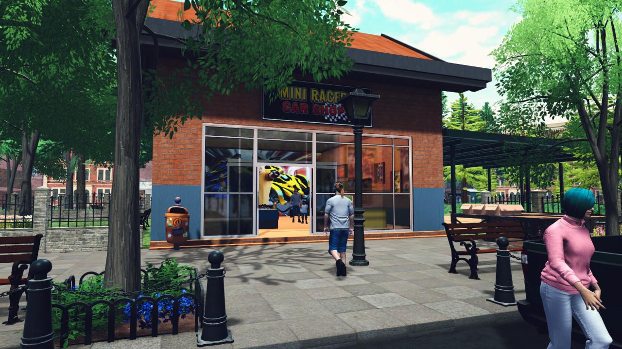 Screenshot #1 - Mini Racer Car Shop Simulator