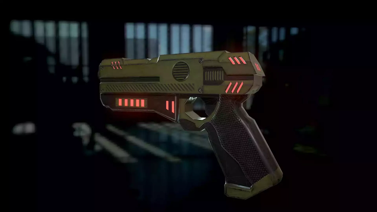 Screenshot #4 - Sci-fi weapons
