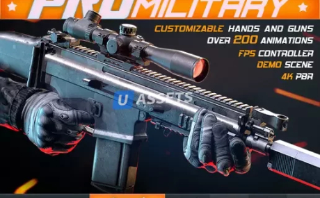 PRO Military: Customizable FPS Character
