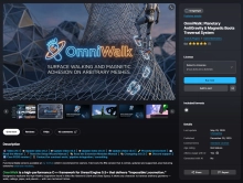 OmniWalk: Planetary AntiGravity & Magnetic Boots Traversal System (UE5.7)