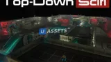 Screenshot #1 - Top-Down Scifi modular Environment