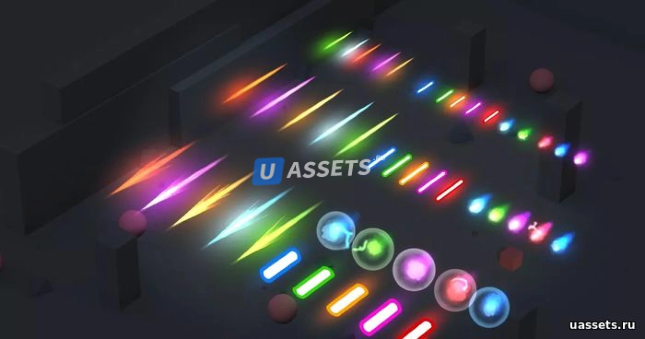 Screenshot #4 - Stylized Projectile Pack 1