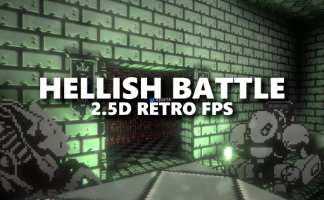 Hellish Battle - 2.5D Retro FPS