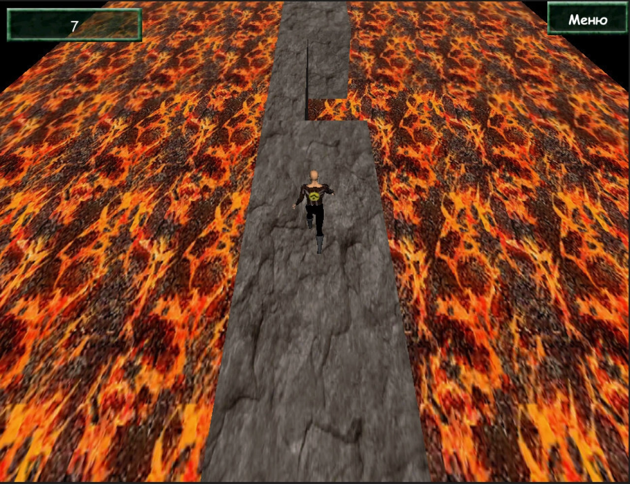 Screenshot #2 - БЕГУН ПО СКАЛАМ 0.0.1