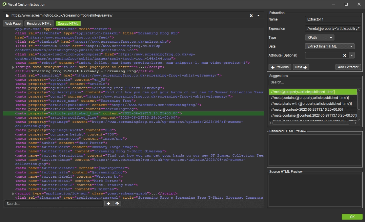 Screenshot #2 - Screaming Frog SEO Spider v20.2 + crack