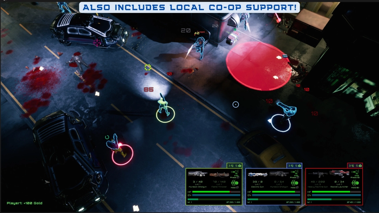 Screenshot #6 - Defender: Co-Op Top-Down Shooter UE5.6+  v3.1.2