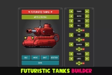 Futuristic Tanks Builder & Animation