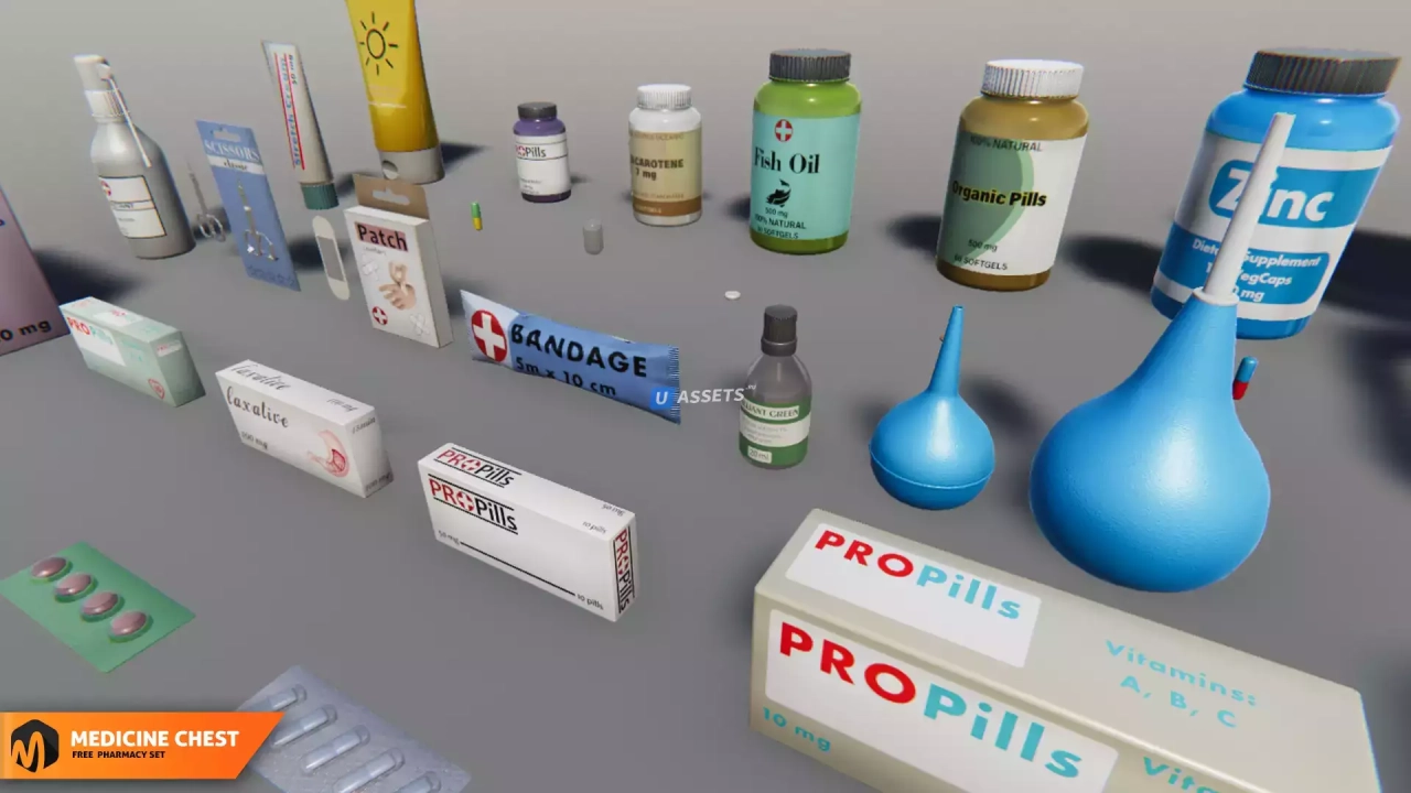 Screenshot #3 - Medicine chest - pharmacy set