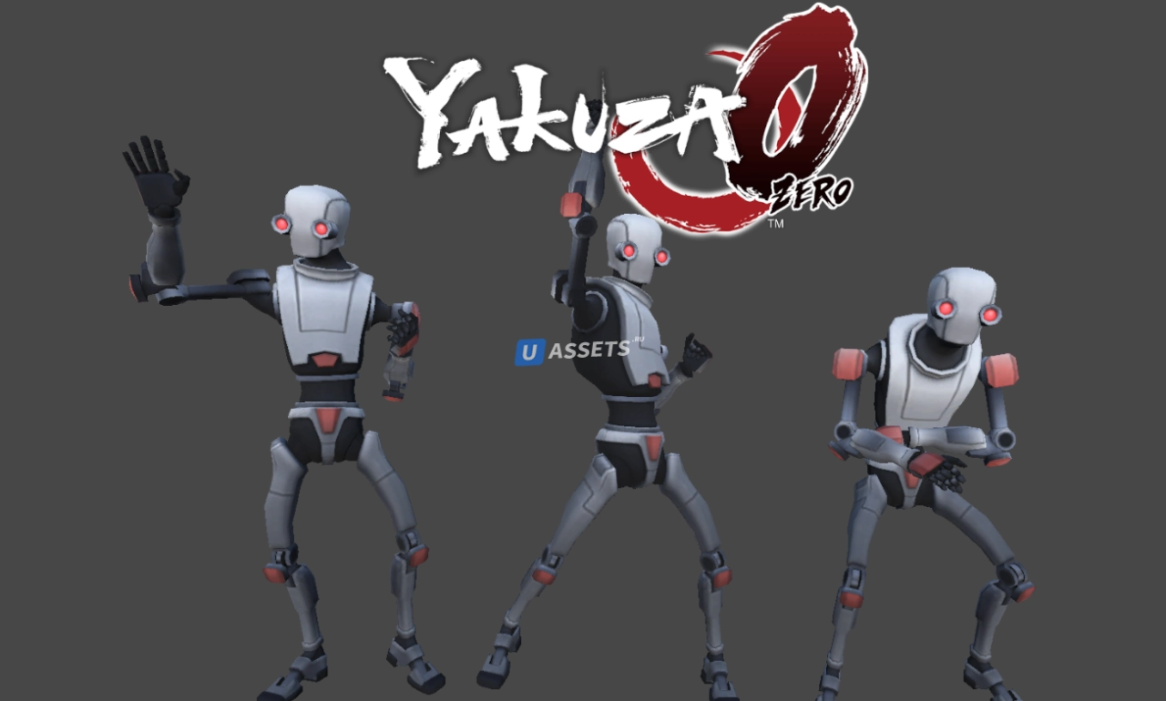 Screenshot #1 - Animations from "Yakuza 0" Unity humanoid