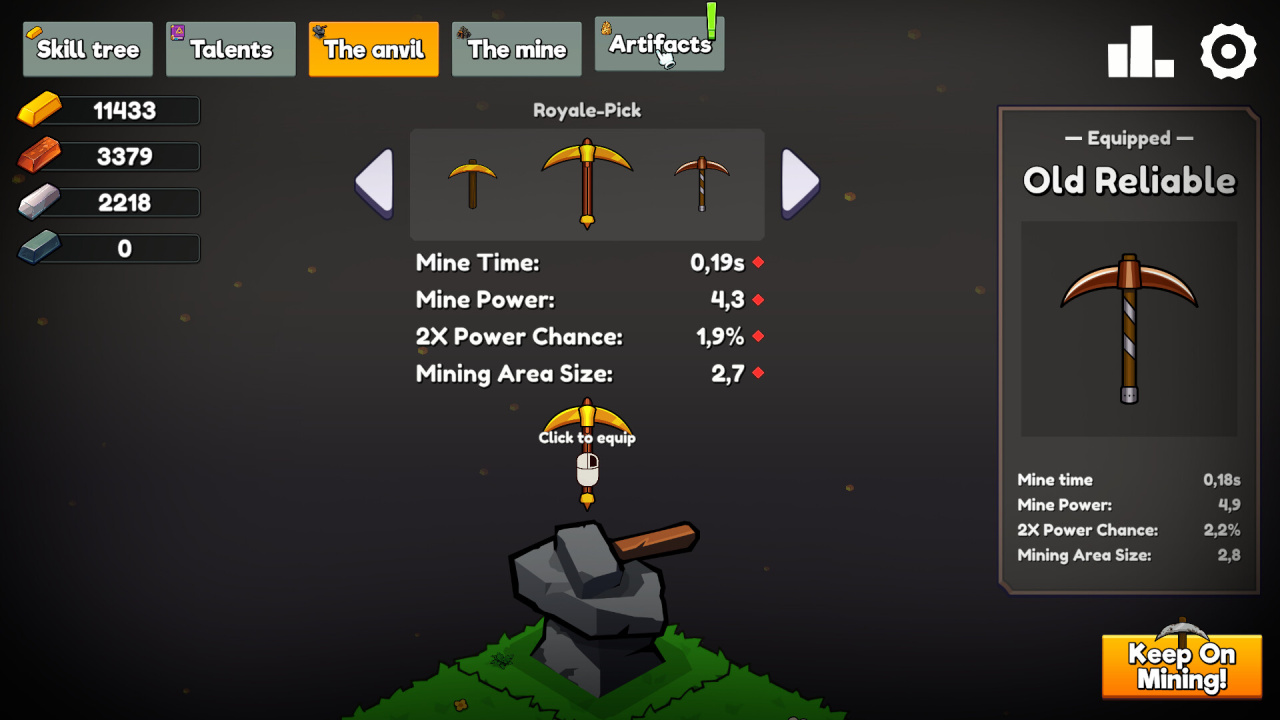 Screenshot #8 - Keep on Mining!