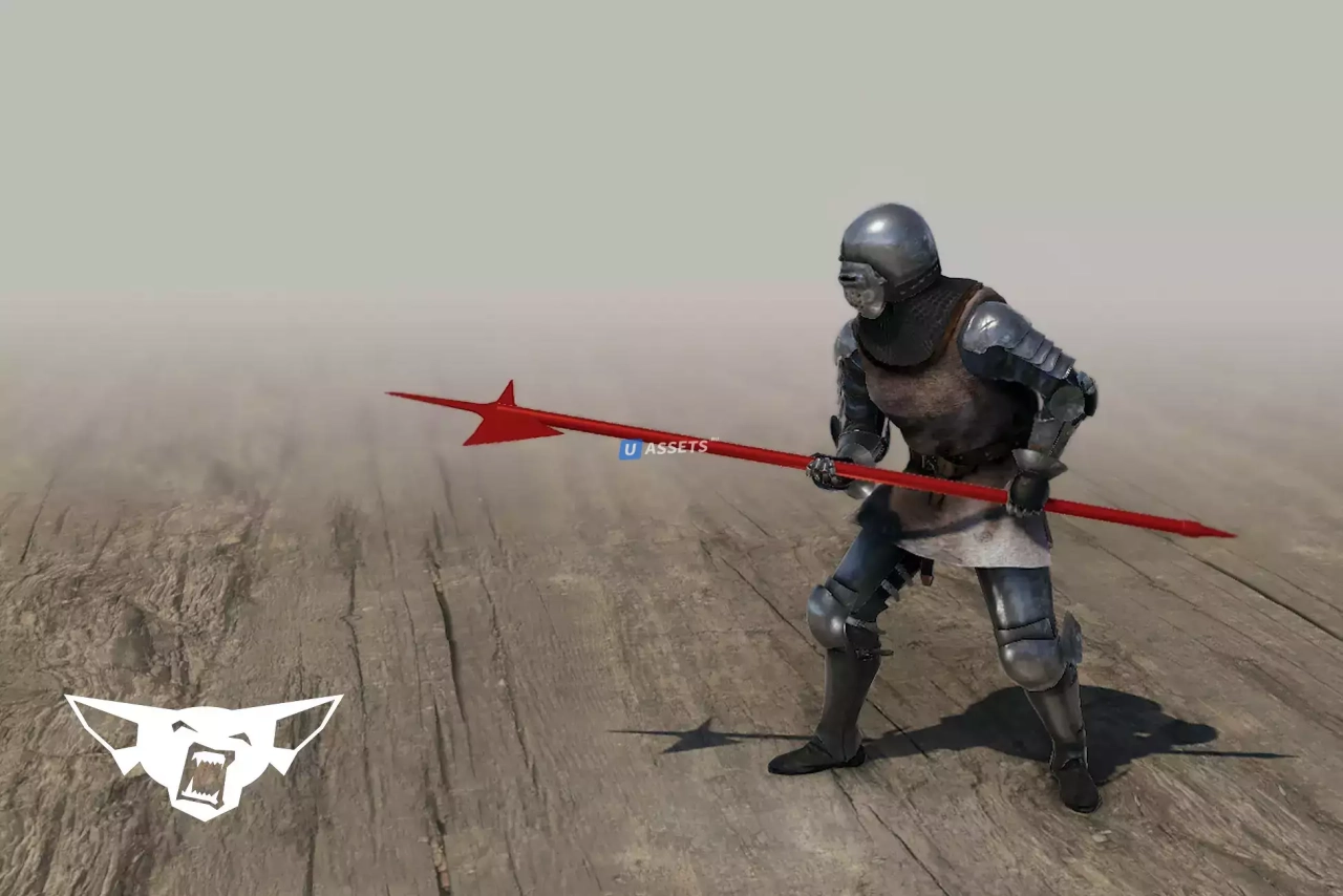 Screenshot #1 - Spear And Halberd Animset