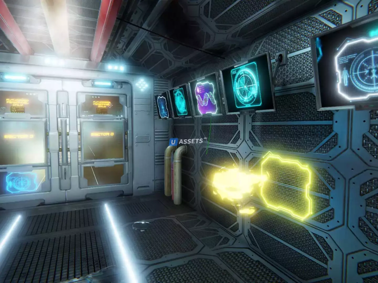 Screenshot #2 - SF Corridors-Holograms