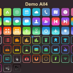 Screenshot #4 - 6000+ Flat Buttons Icons Pack