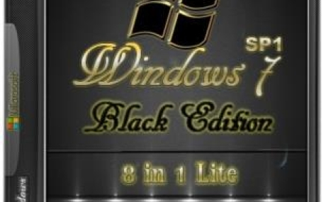 Windows 7 x86-x64 SP1 8 in 1 Black Edition Lite KottoSOFT