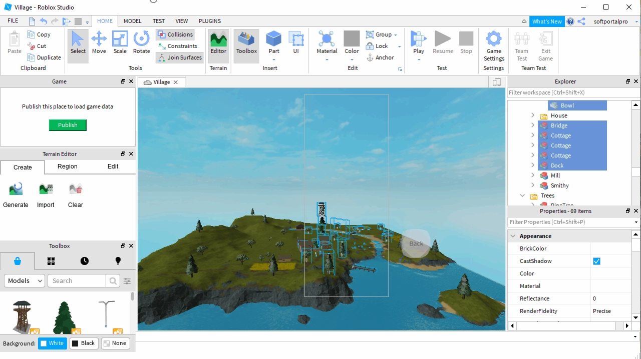 Screenshot #1 - Roblox для windows v616