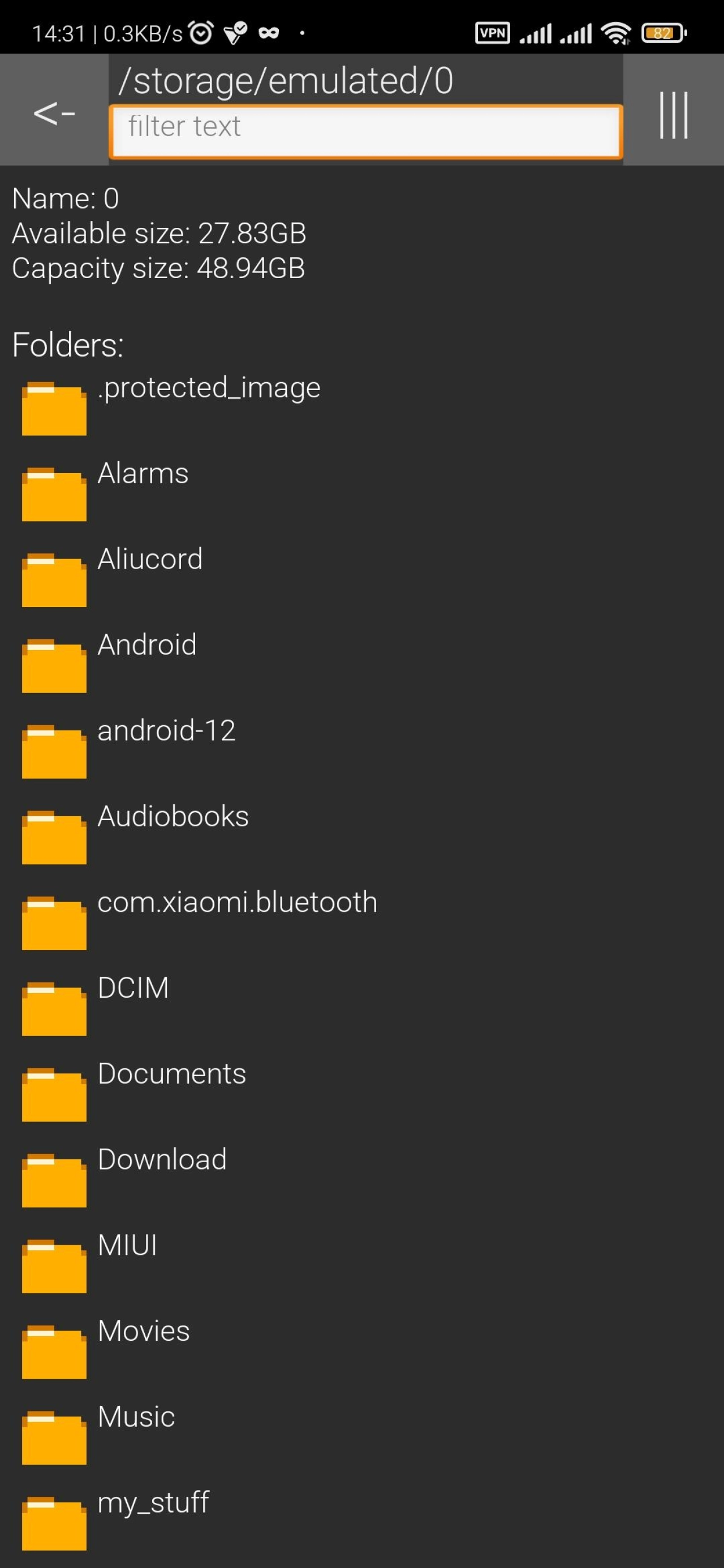Screenshot #1 - LITTLE FILE EXPLORER 4.18