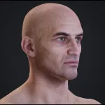 Screenshot #1 - Character Customization: Male (UE 5.7)