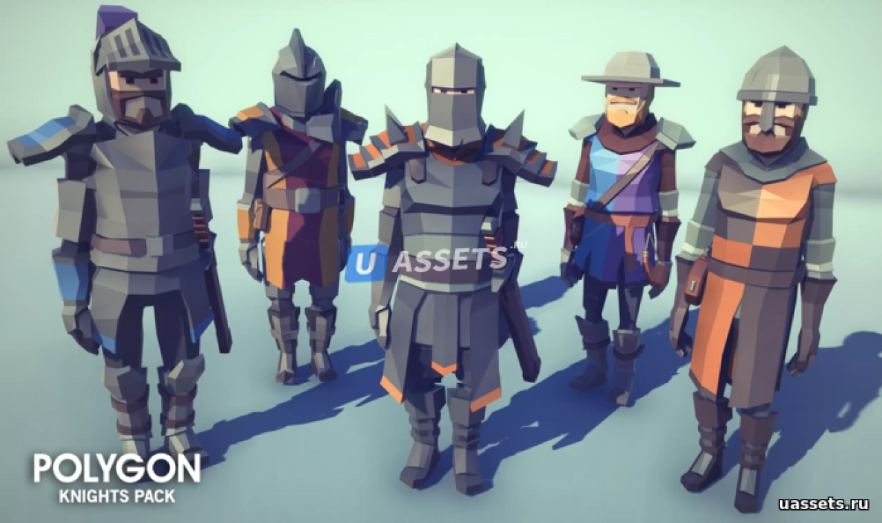 Screenshot #2 - POLYGON Knights - Low Poly 3D Art by Synty