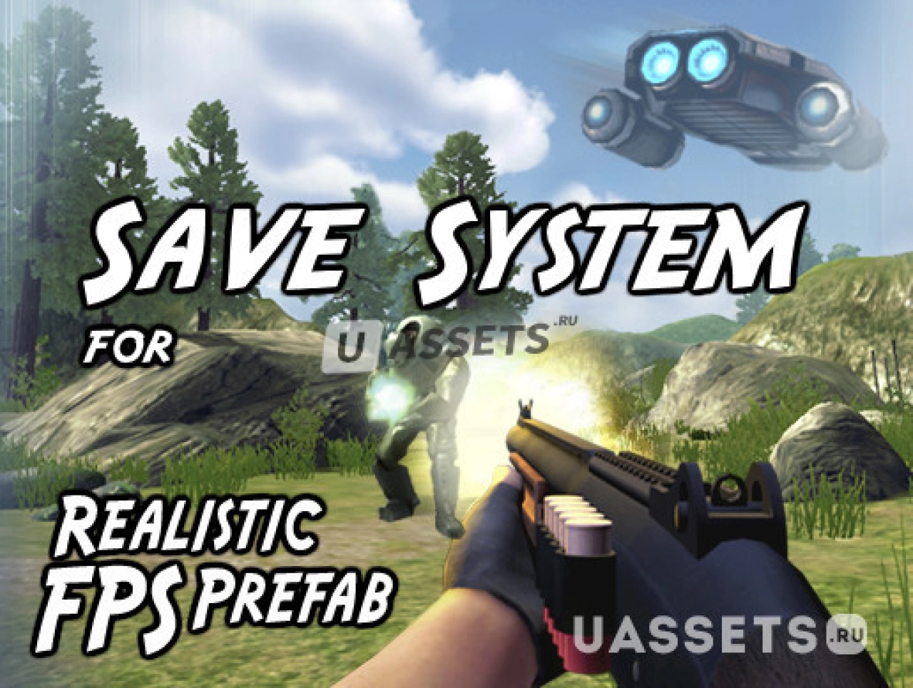Screenshot #1 - Save System for Realistic FPS Prefab