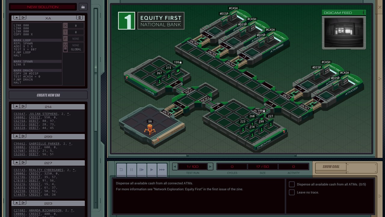 Screenshot #2 - EXAPUNKS