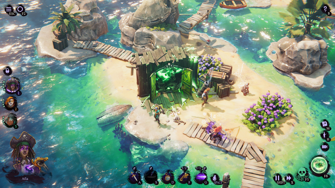 Screenshot #1 - Shadow Gambit: The Cursed Crew