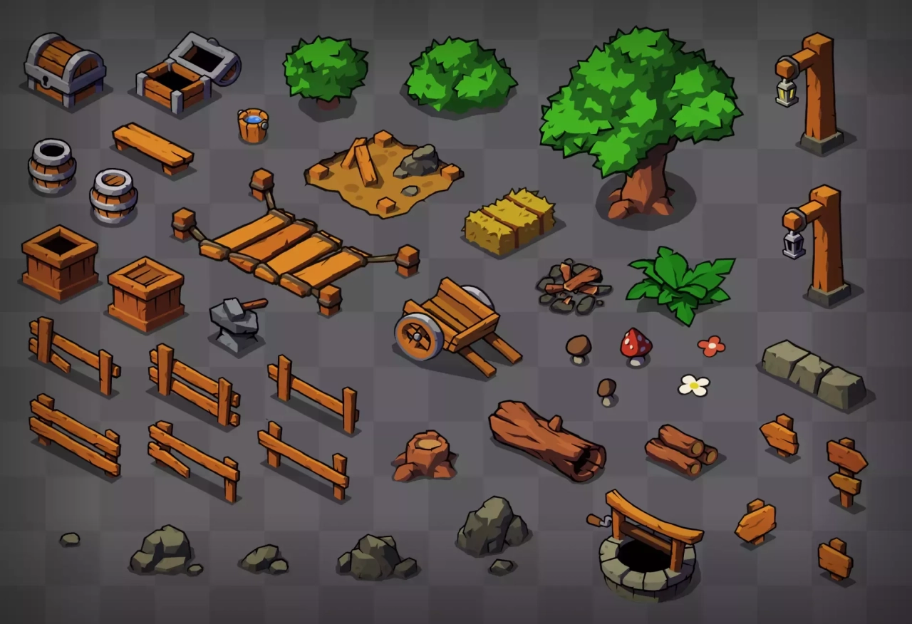 Screenshot #2 - 2D Isometric Village