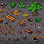Screenshot #2 - 2D Isometric Village