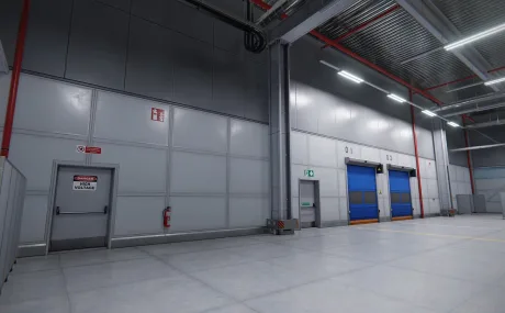 Factory/Warehouse Interior Modular Pack  (Unreal Engine)