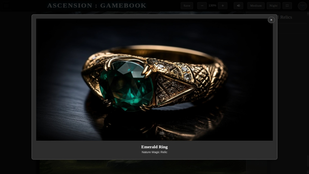 Screenshot #5 - Ascension Gamebook