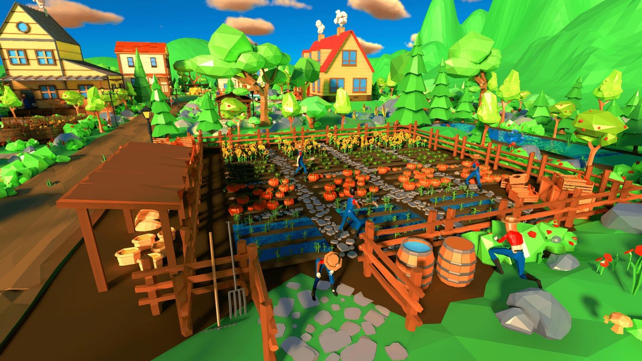 Screenshot #4 - Farm Low Poly Style для Unreal Engine