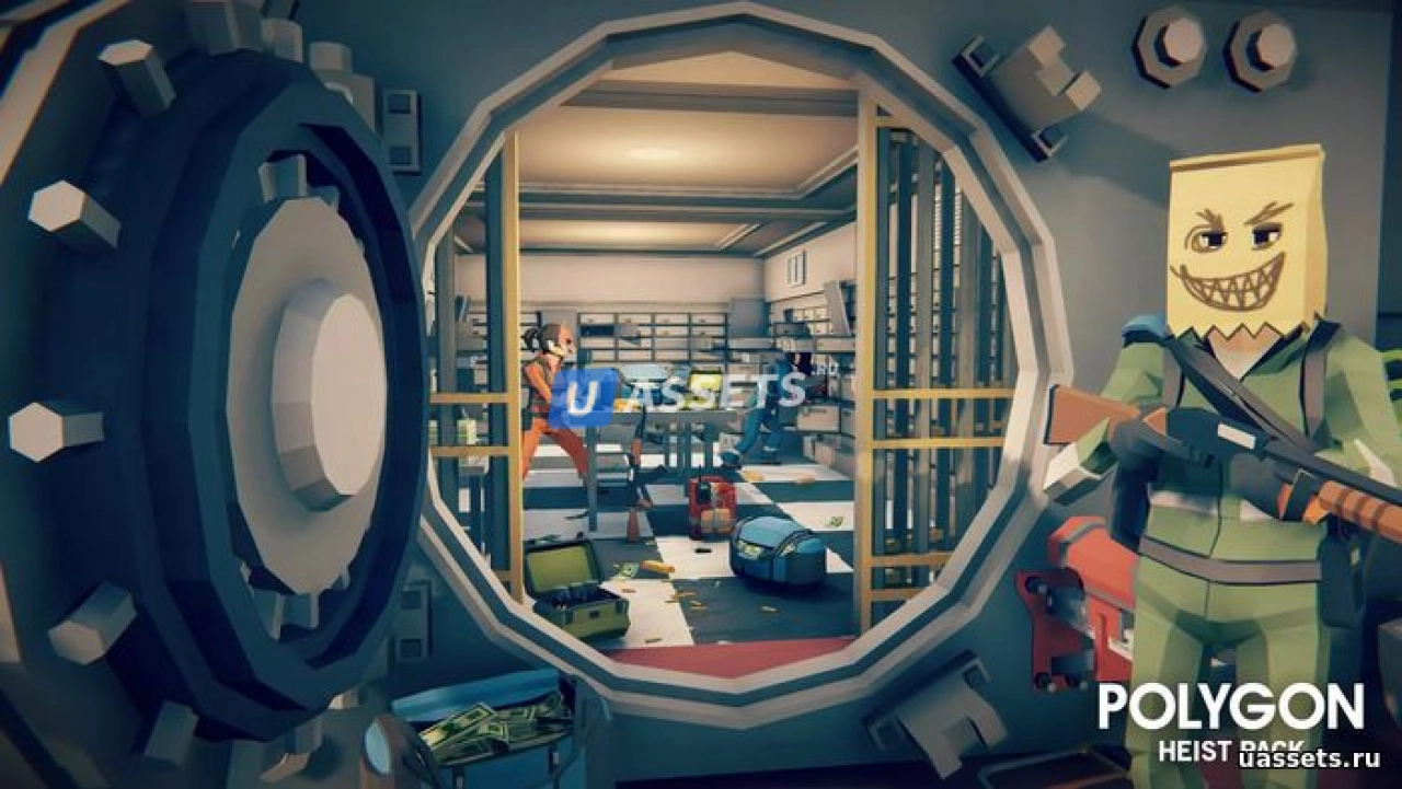 Screenshot #3 - POLYGON Heist - Low Poly 3D