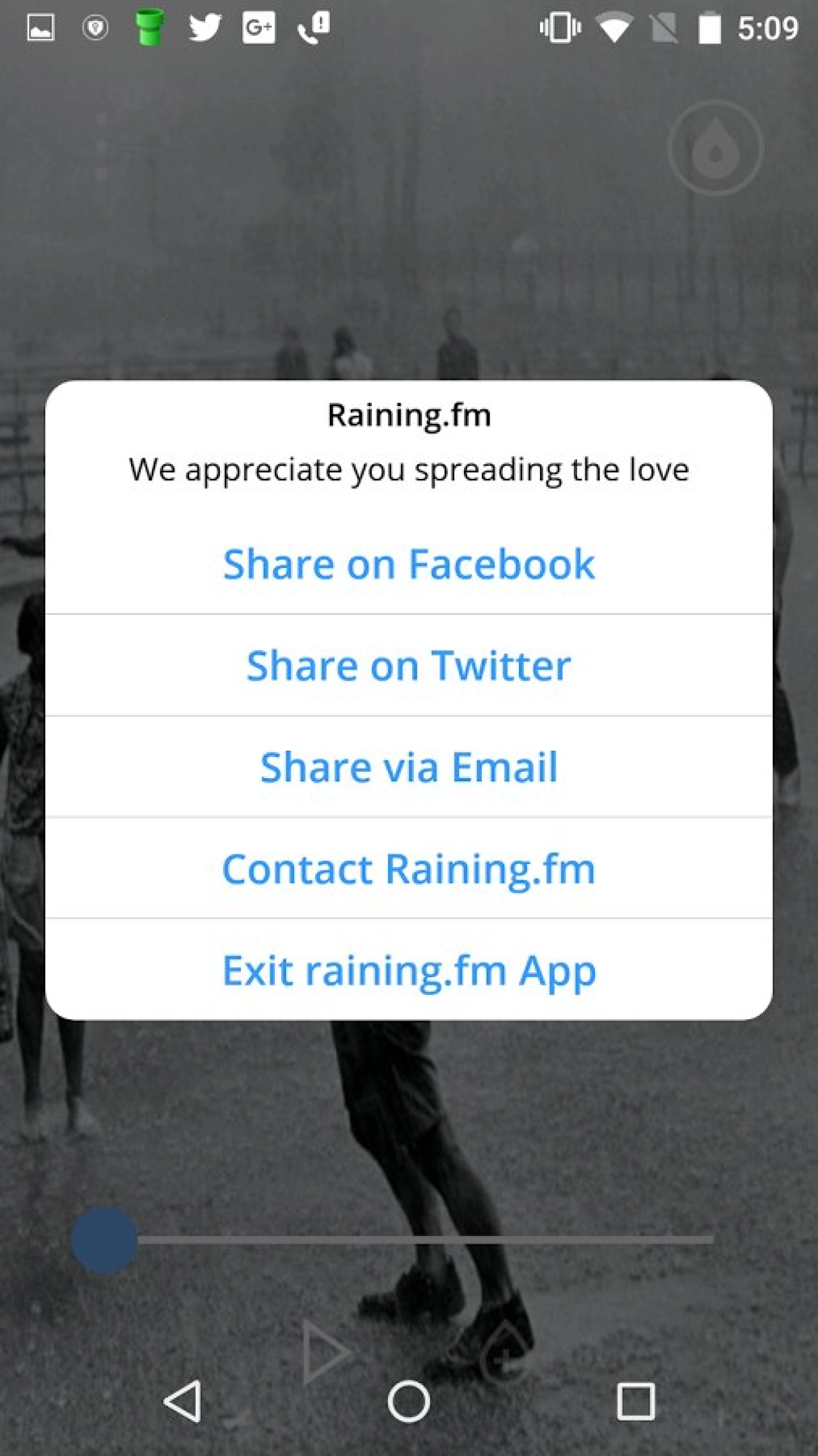 Screenshot #6 - RAINING.FM 2.1