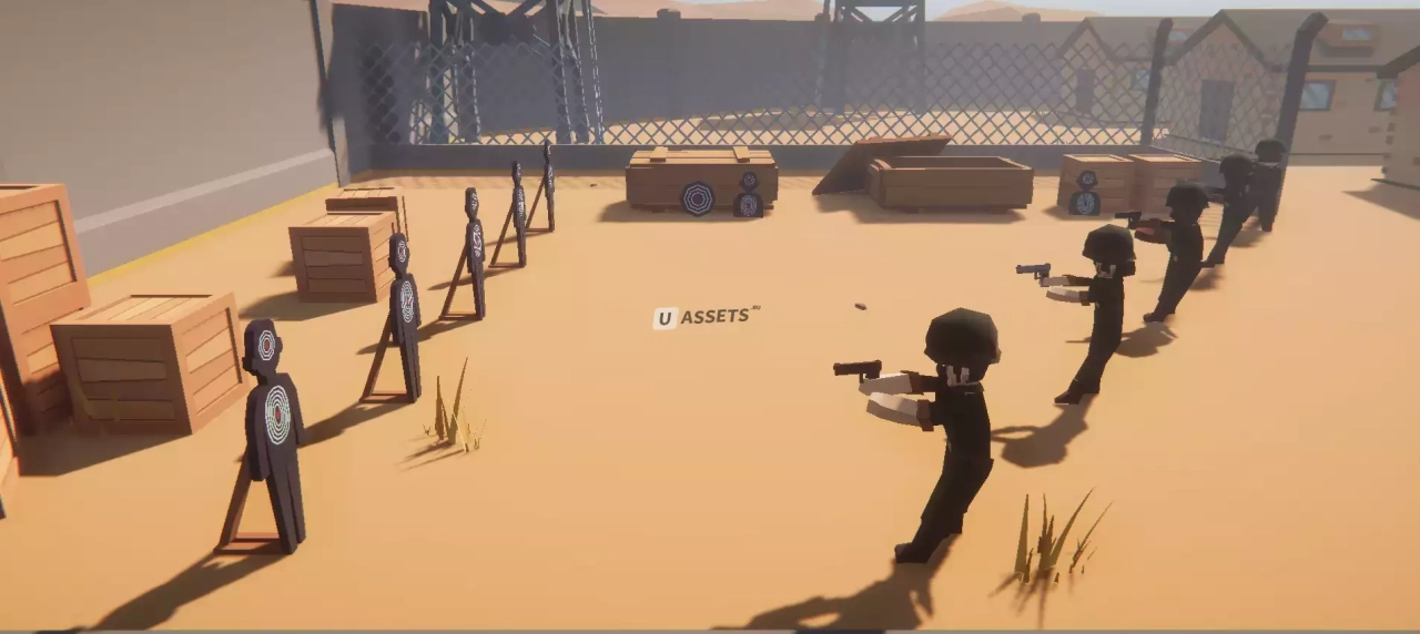 Screenshot #3 - Low Poly Military Base