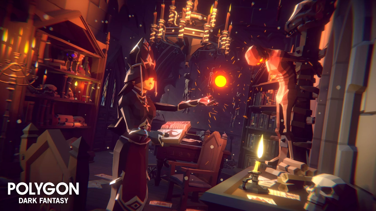 Screenshot #3 - POLYGON - Dark Fantasy - Low Poly 3D Art by Synty