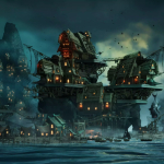 Screenshot #1 - Stylized Pirate Port City