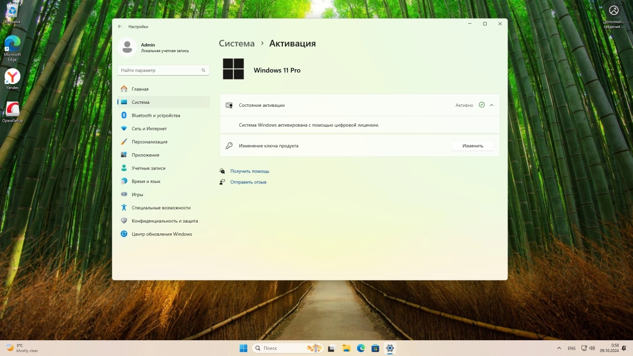 Screenshot #5 - Windows 11 Pro 24H2 Build 26100.2033 Full Октябрь 2024