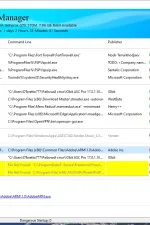 Screenshot #1 - Управление автозагрузкой HiBit Startup Manager 2.6.30 + Portable