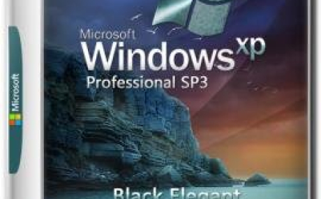 Windows XP Professional SP3 Black Elegant Edition 2017