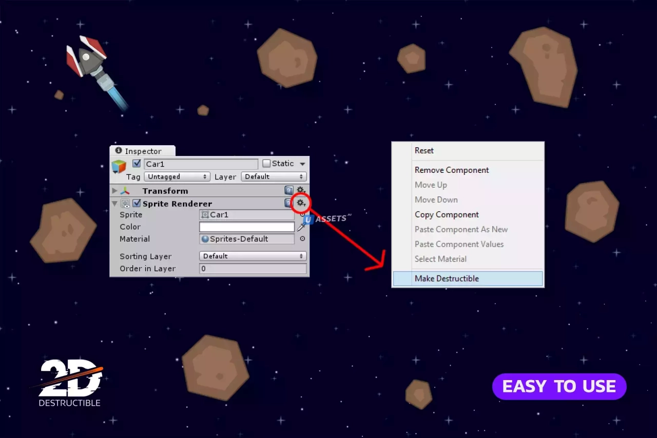 Screenshot #1 - Destructible 2D
