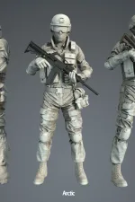 Screenshot #6 - Assault Character Pack Remastered - unity