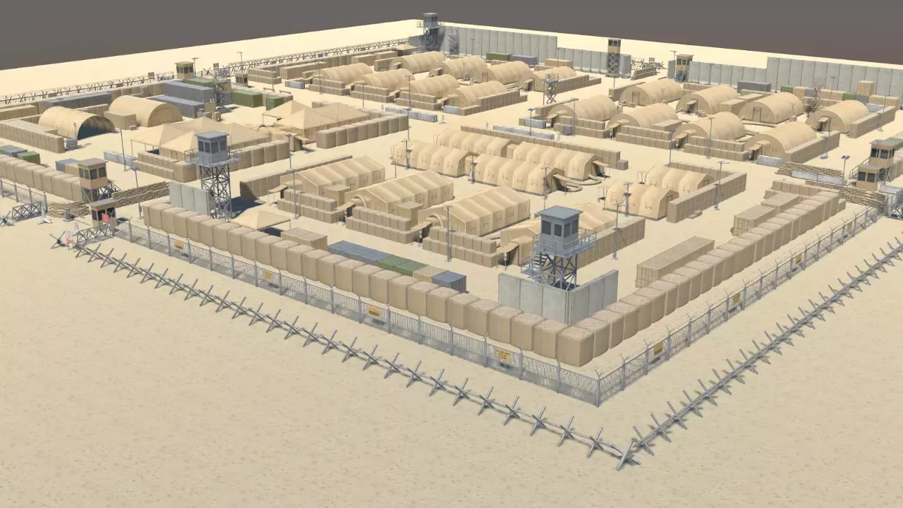 Screenshot #4 - Military Base Asset Pack