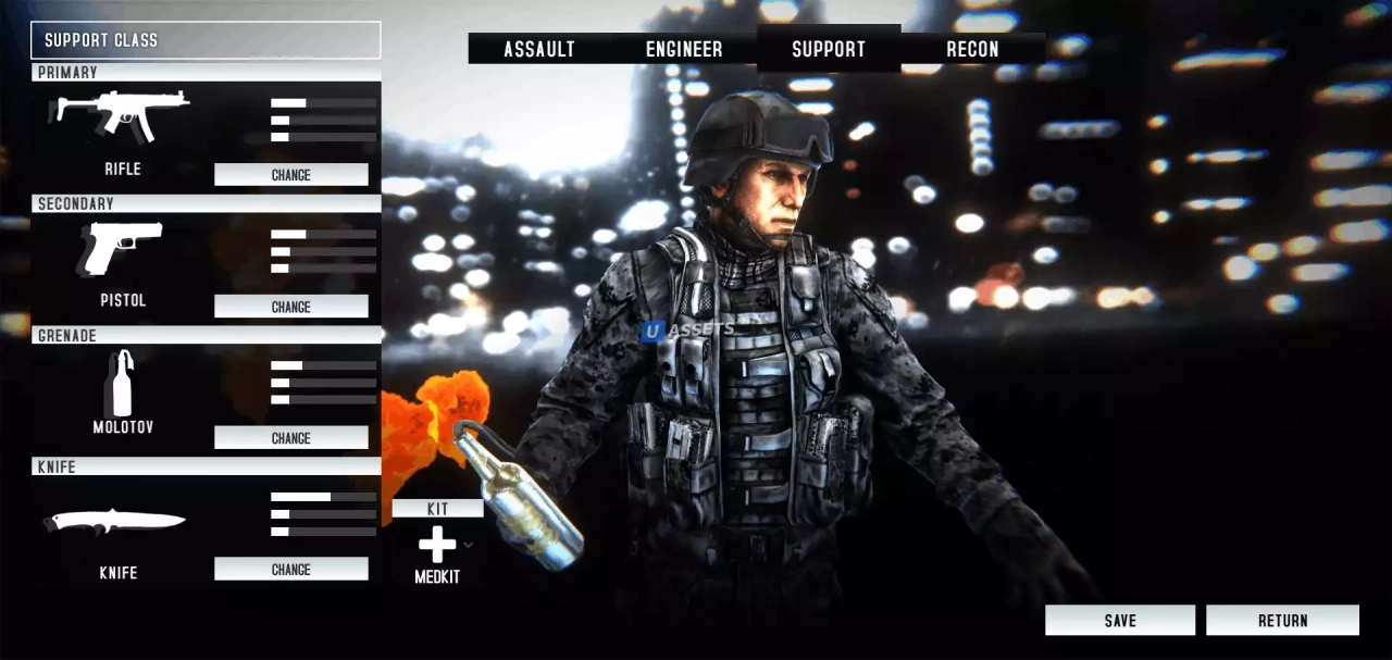 Screenshot #2 - MFPS Class Customization